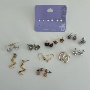 Ladies pierced earrings